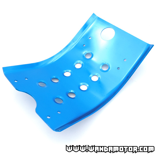Skid plate Derbi/AM6 aluminium blue